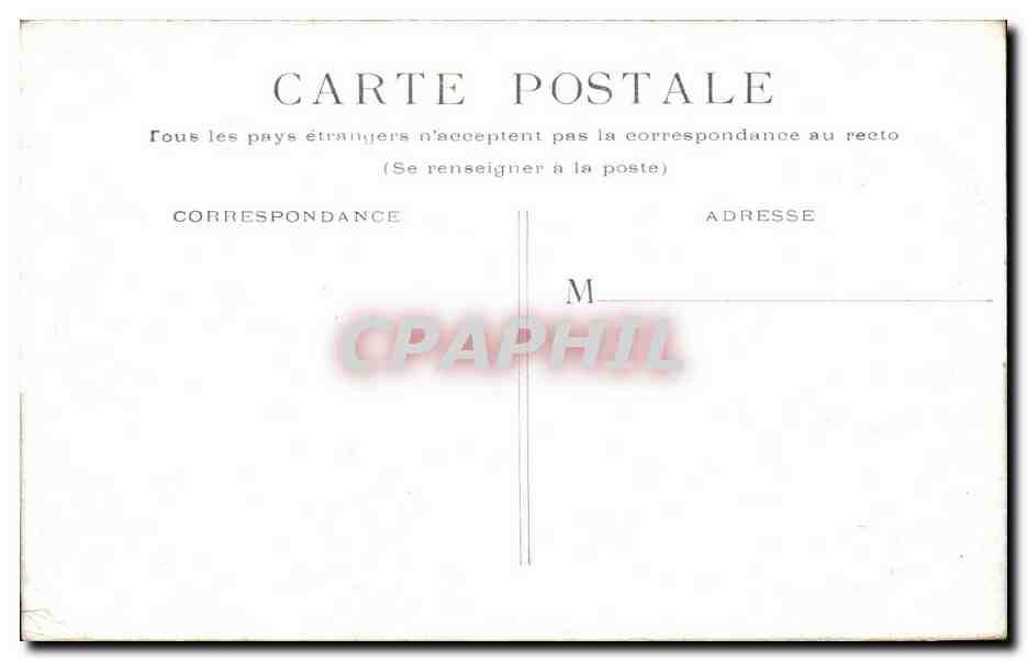 Paris - 8 - Place de la Concorde - CPA  — Verso