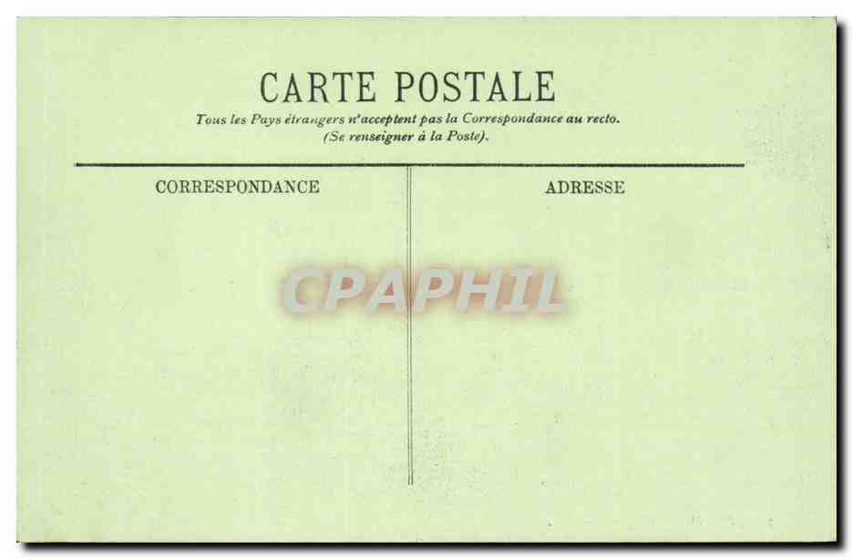 Paris - 9 - L'Opera - CPA  — Rückseite