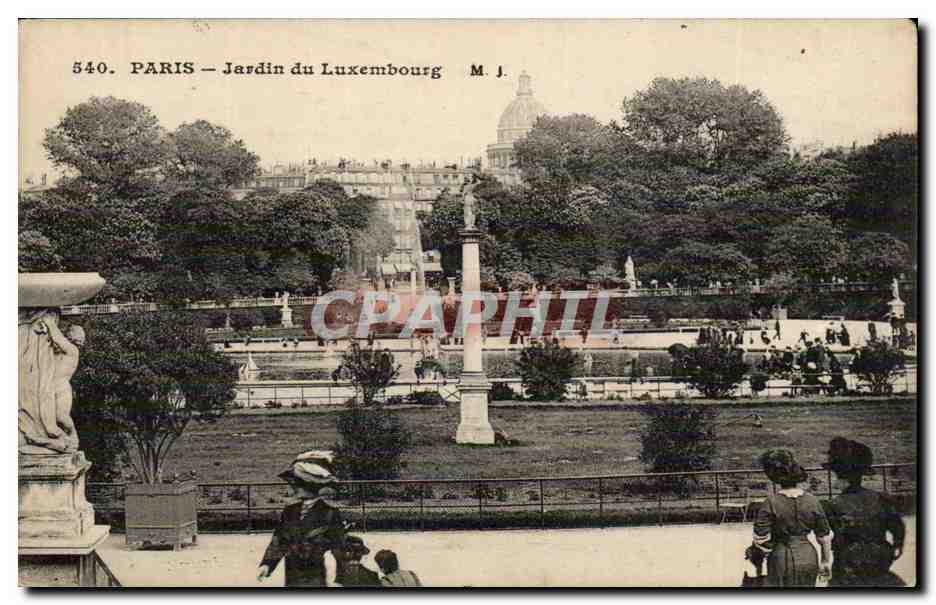Paris - 6 - Jardin du Luxembourg CPA 