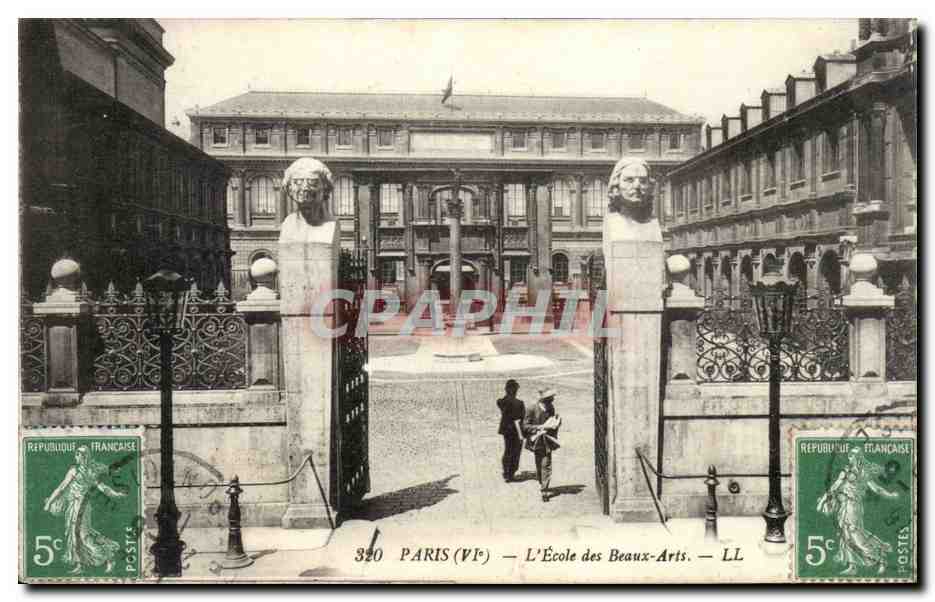 Paris - 6 - Ecole des Beaux Arts - CPA 