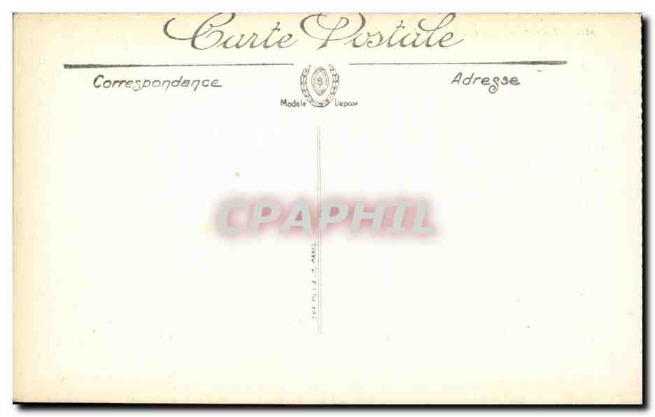 Paris - 10 - Place de la Bastille - CPA  — Verso