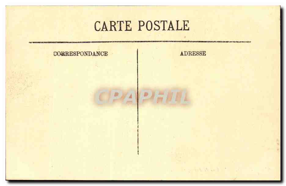 Paris - 16 - Bois de Boulogne - La Cascade - CPA  — Rückseite
