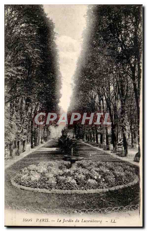 Paris - 6 - Le Jardin du Luxembourg - CPA 