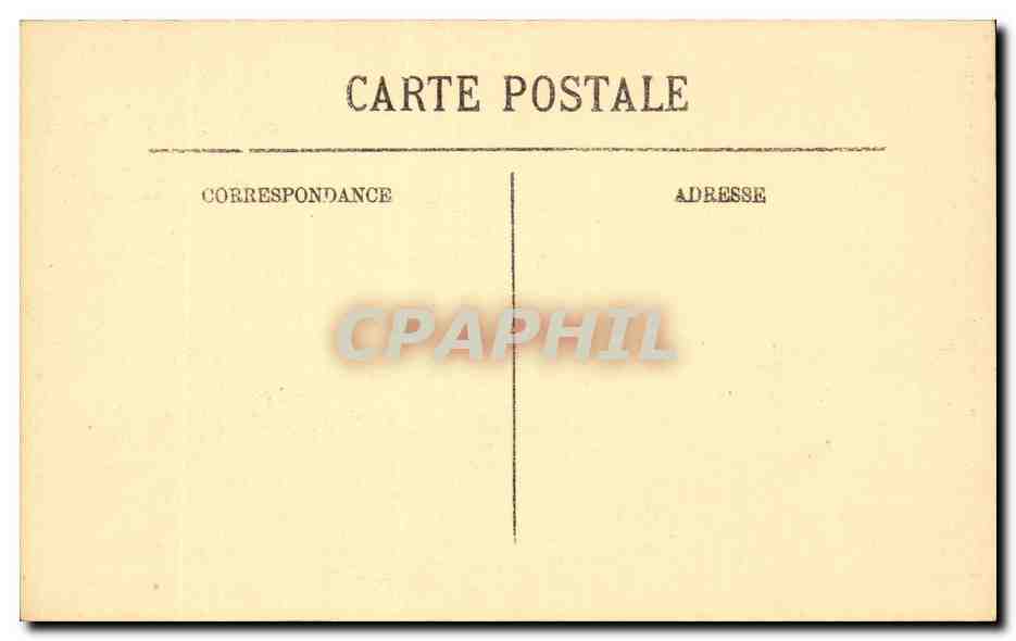 Paris - 14 - La Seine - Vue des Tours de Notre Dame CPA  — Rückseite