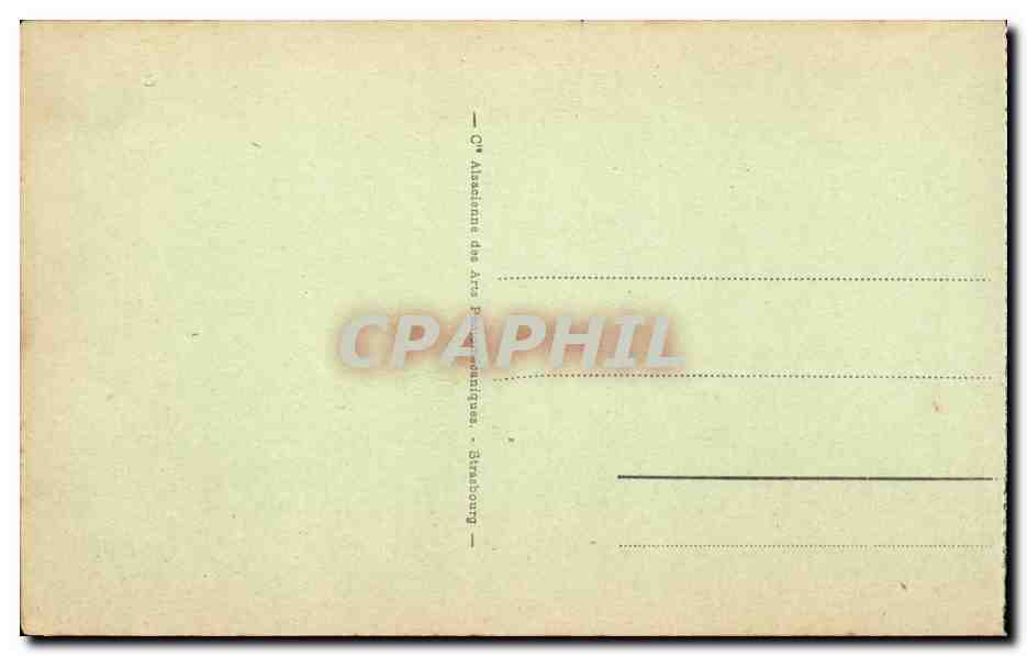 Lourdes - La Grotte en 1858 - CPA  — Verso