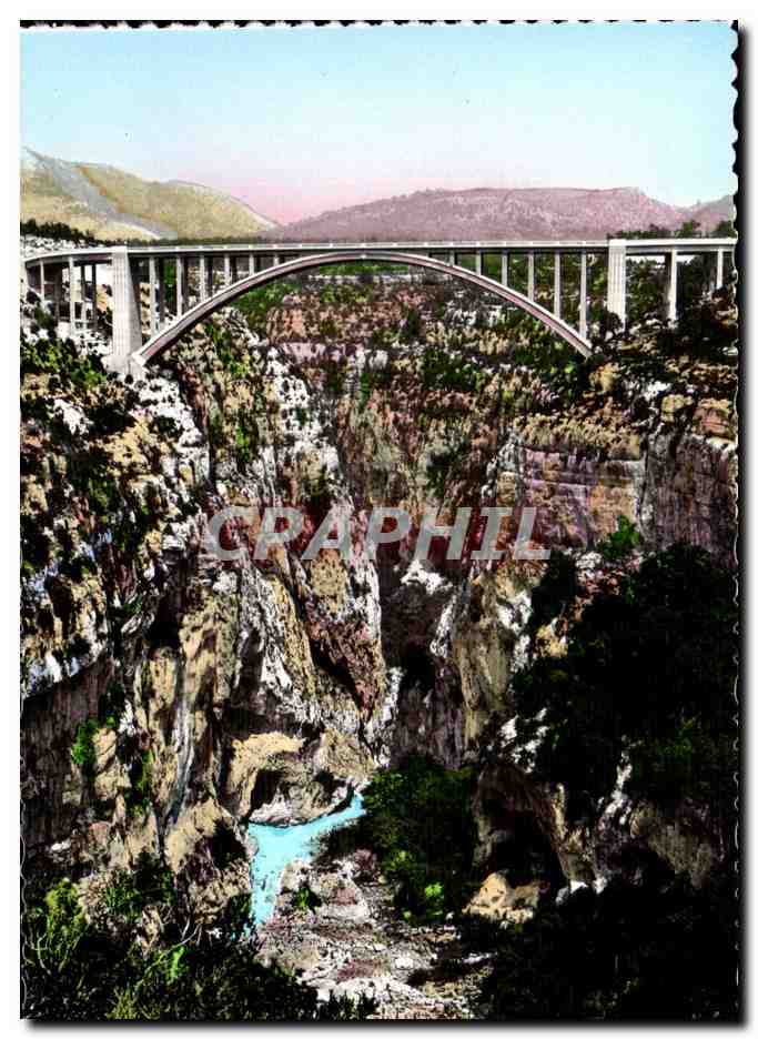 Verdon - Les Gorges Pittoresques - Pont sur l'Artuby - bridge - CPA 