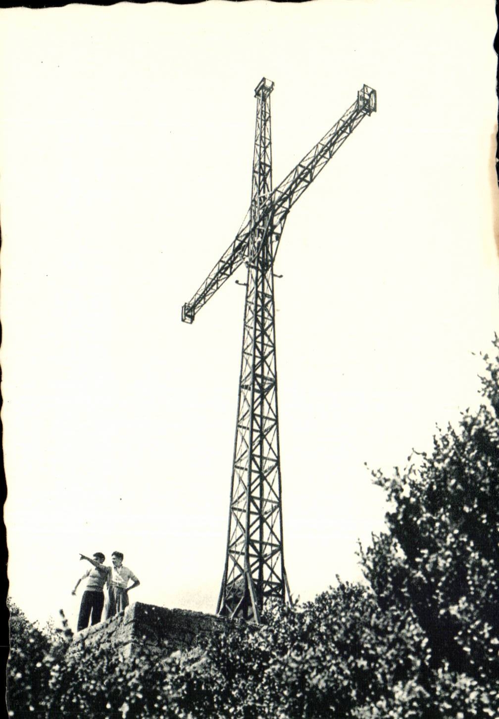 Lourdes - Pic du Jer - La Croix - CPA 