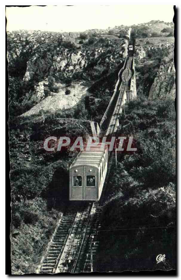 Lourdes - Pic du Jer - Le Funiculaire - CPA 