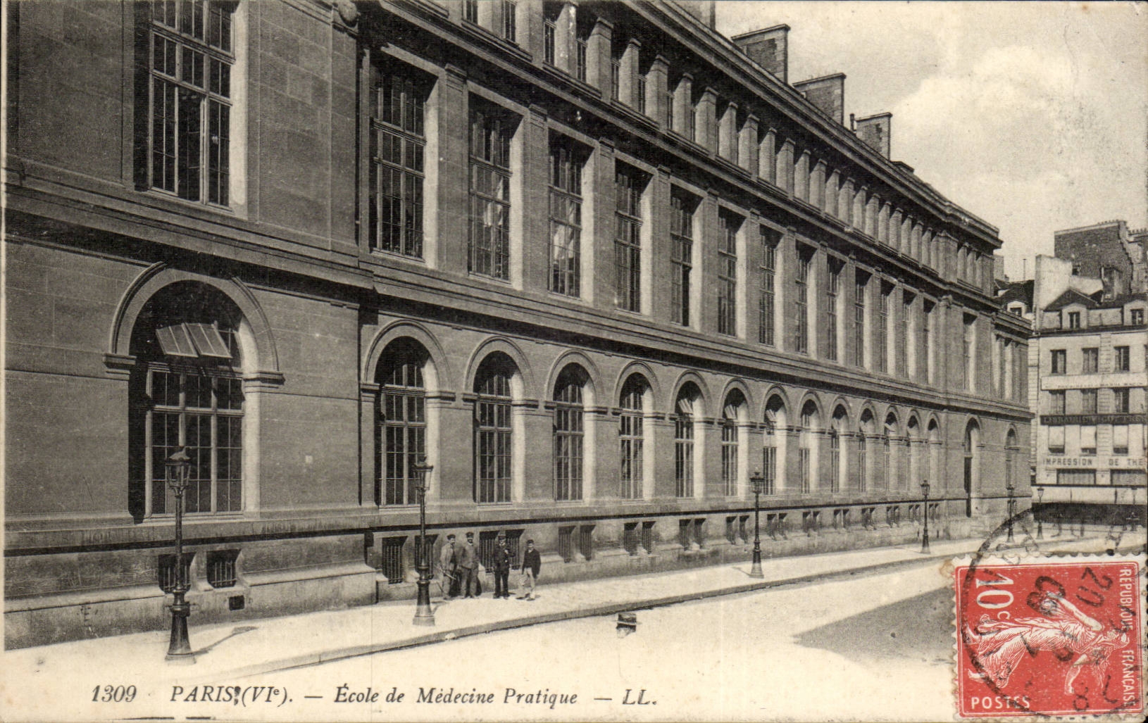 Paris - 6 - Ecole de Madecine Pratique - CPA 