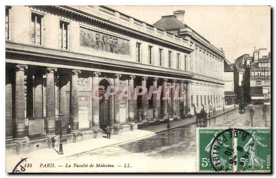 Paris - 5 - La Faculte de Medecine - CPA 