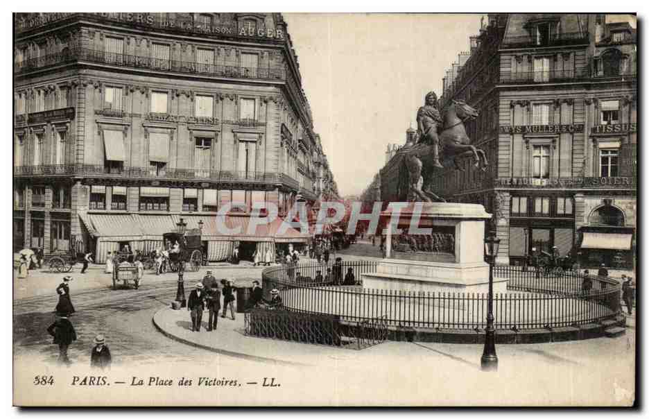Paris - 1 - Place des Victoires - CPA 