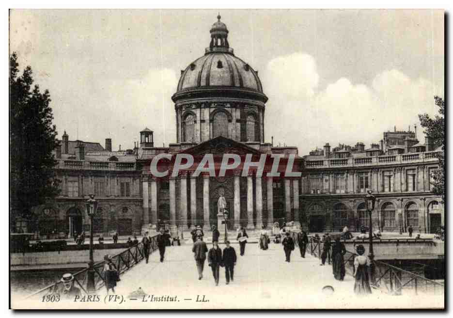 Paris - 6 - L'Institut - CPA 