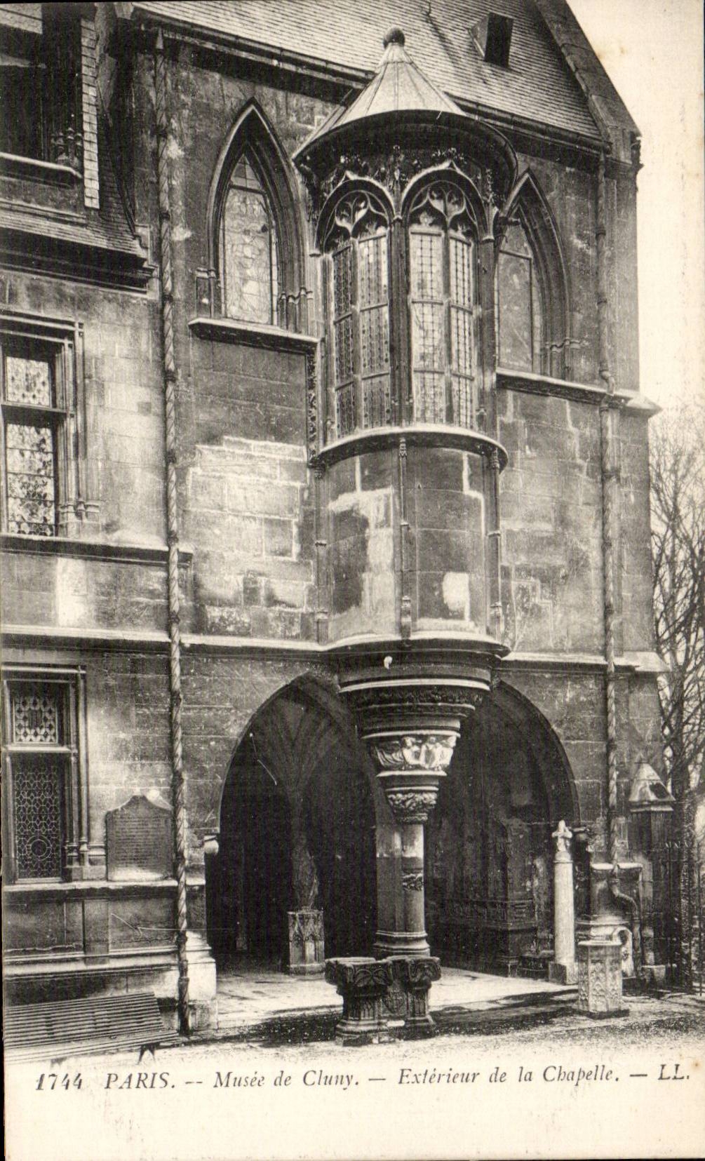 Paris - 5 - Musee du Cluny - Exterieur de la Chapelle - CPA 
