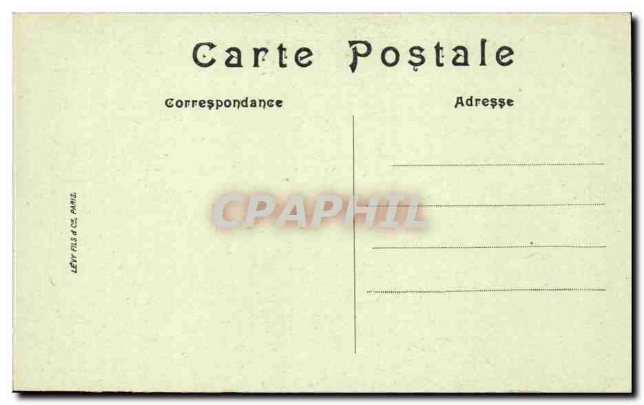 Paris - 5 - Musee de Cluny - CPA  — Verso
