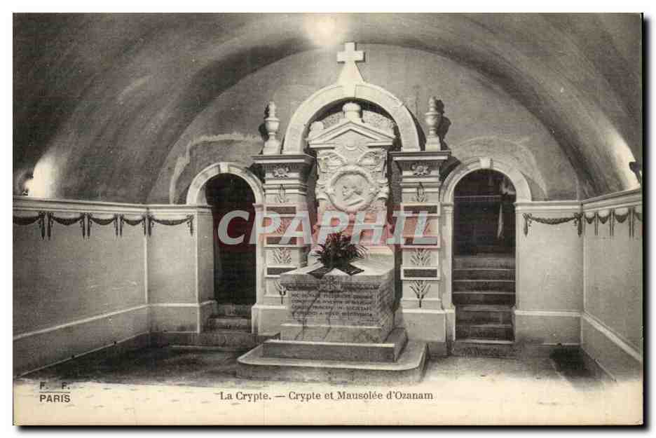Paris - La Crypte et Mausolee d'Ozanam - CPA 