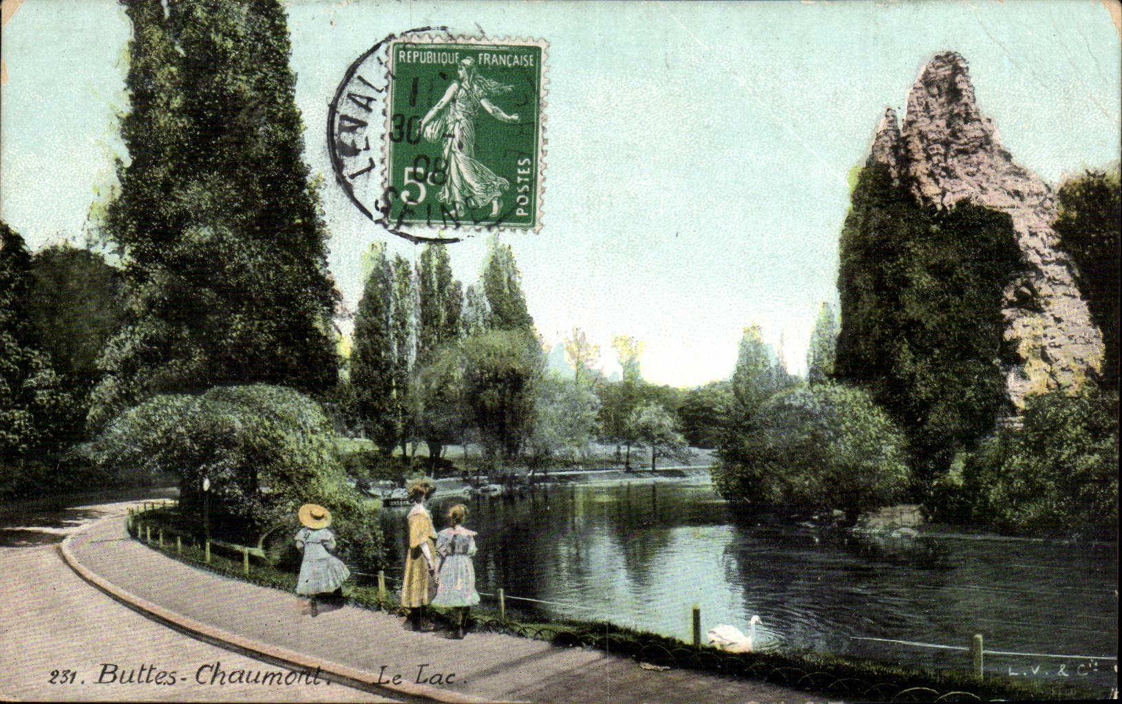 Paris - 19 - Buttes Chaumont - CPA 