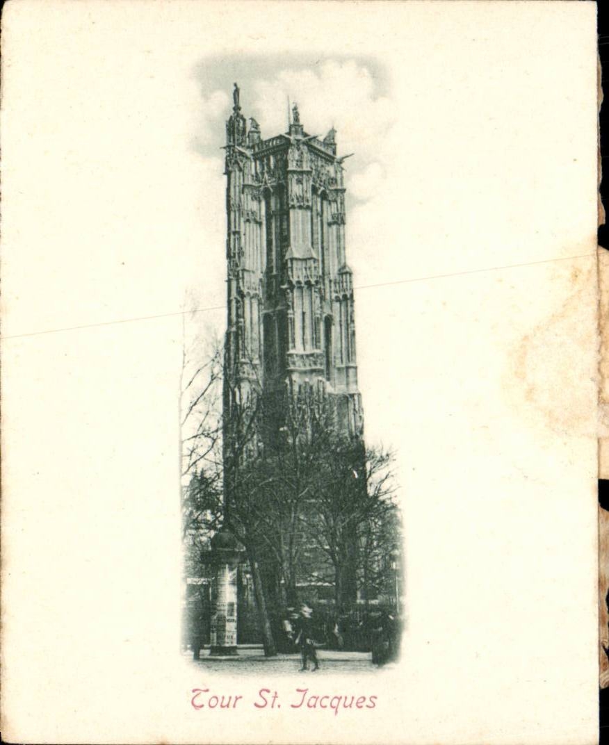 Paris - 4 - Tour Saint Jacques - CPA 