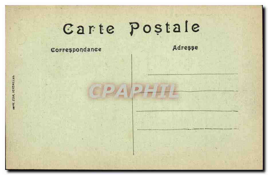 Paris - 8 - La Madeleine - automobile - old fashioned cars - CPA  — Verso