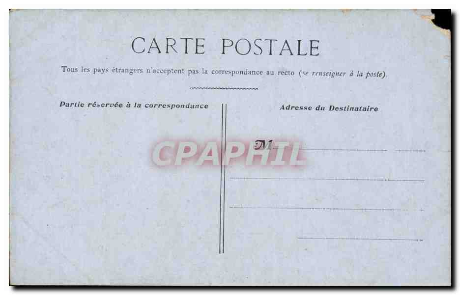 Paris - 4 - Notre Dame - CPA  — Verso