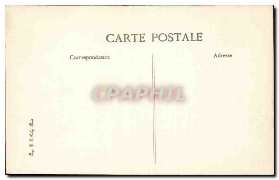 Paris - 1 - Rue de Rivoli - CPA  — Verso