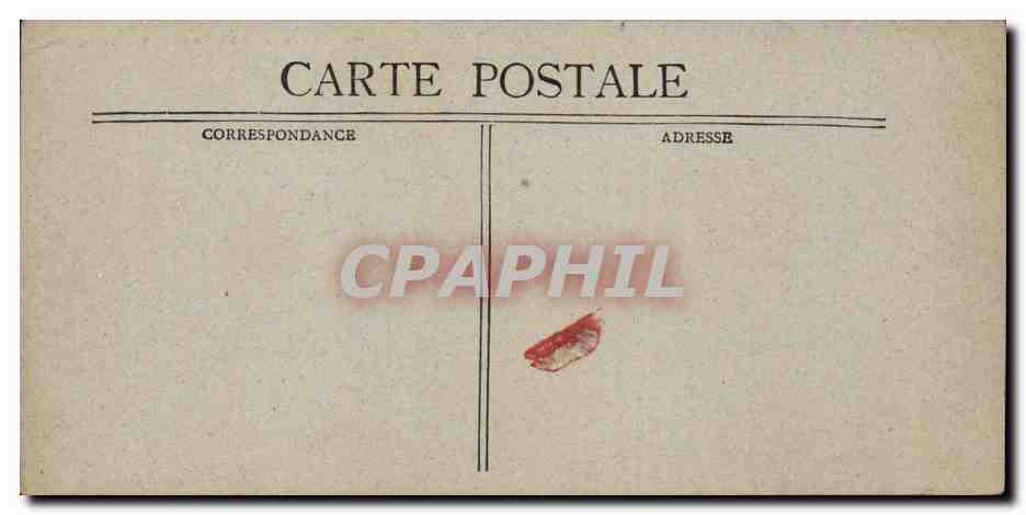 Paris - 16 - Lac du Bois de Boulogne - CPA  — Rückseite