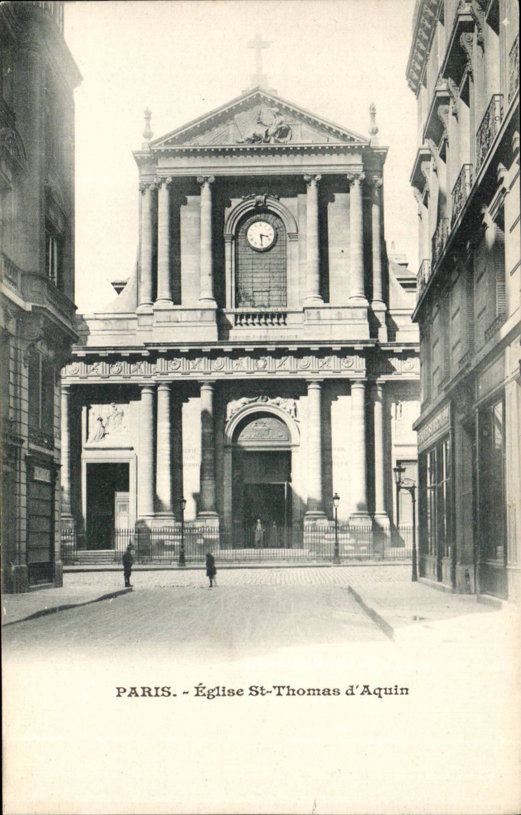 Paris - 7 - Eglise Saint Thomas d'Aquin - CPA 