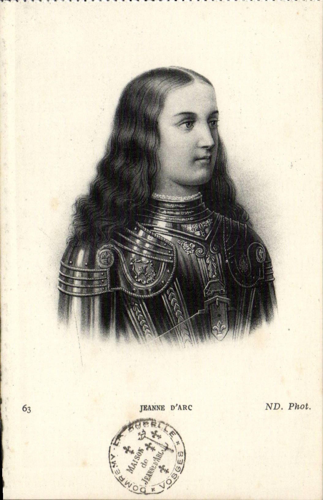 Fantaisie - Enfants - Jeanne d'Arc CPA 