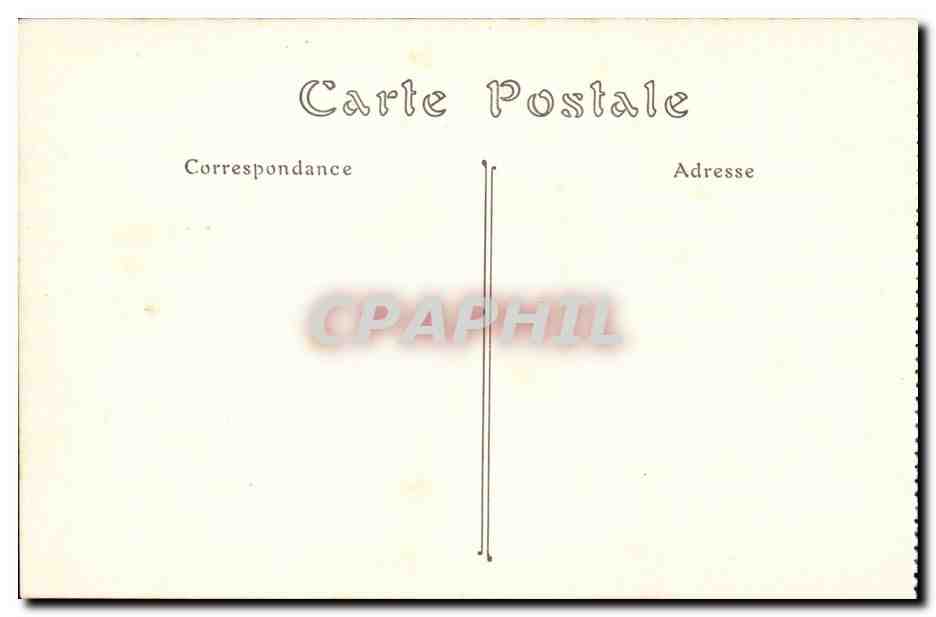 Arts - Tableau - Vision de Jeanne d'Arc - mouton CPA  — Verso