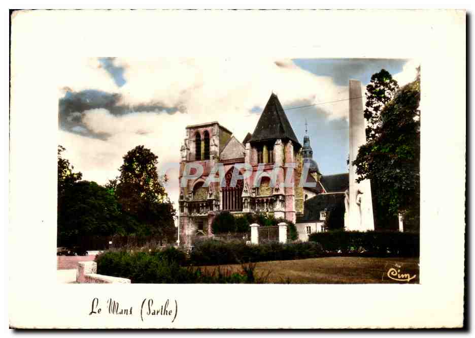 Le Mans (Sarthe) — Église N.-D. de la Couture — Cim