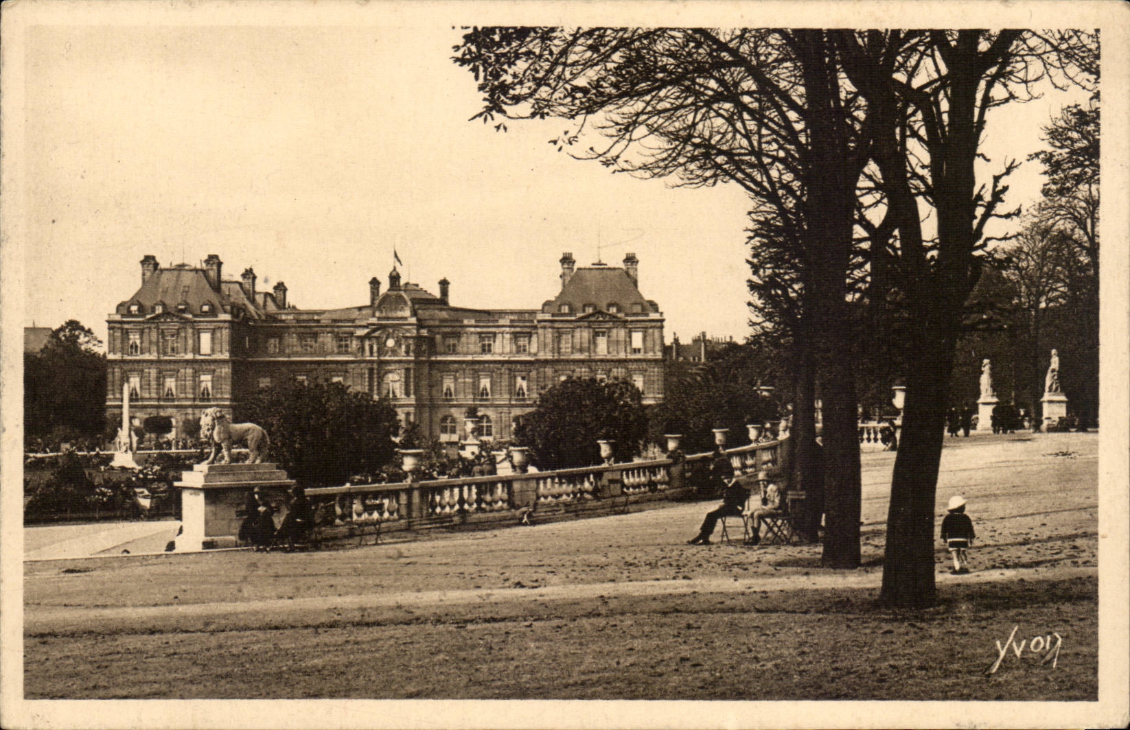 Paris - 6 - Le Palais du Luxembourg - CPA 