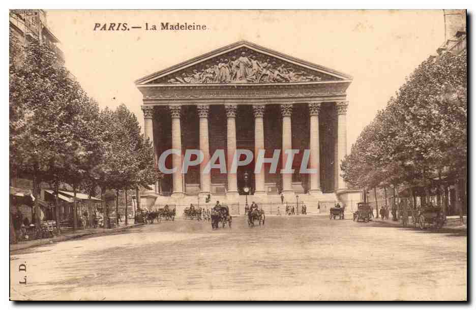 Paris - 8 - La Madeleine - CPA 