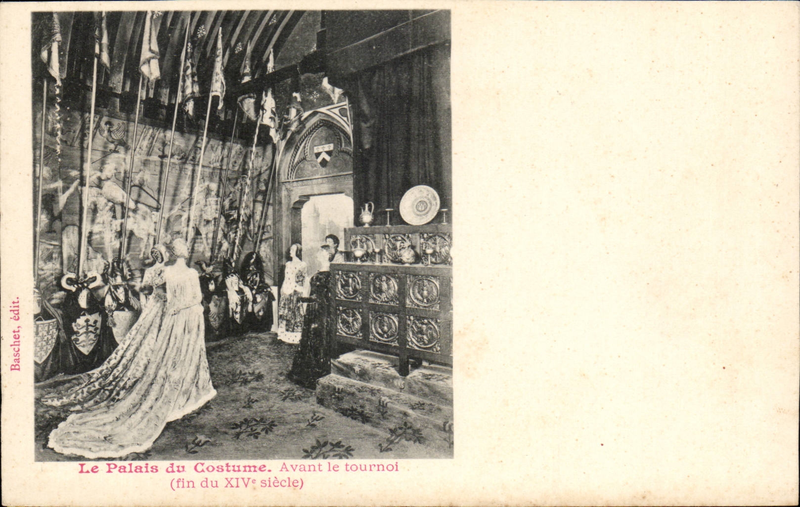 Paris - 16 - Le Palais du Costume - Avant le tournol - fin du XIV siecle - CPA 