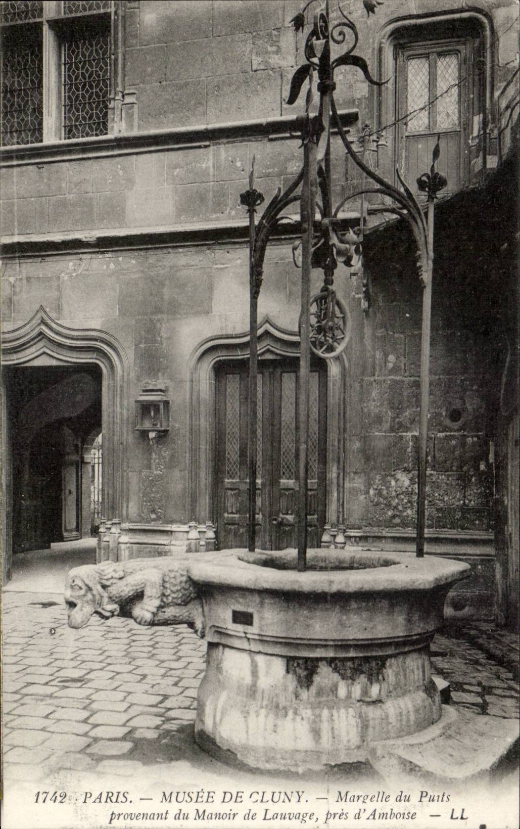 Paris - 5 - Musee de Cluny - Puits - CPA 