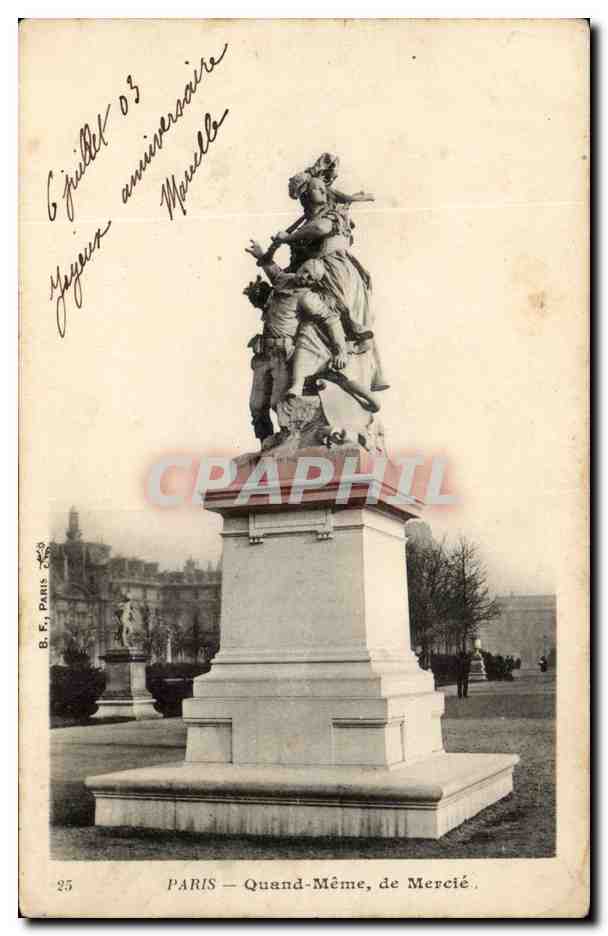 Paris - Quand Meme de Mercle - CPA 