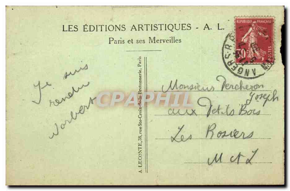 Paris - Notre-Dame - La Façade - A. L. — Reverso