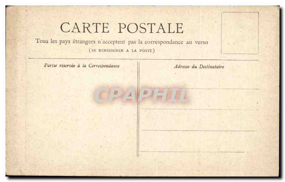 Paris - 1 - Collection Petit Journal - Horloge de Palais de Justice - CPA  — Rückseite