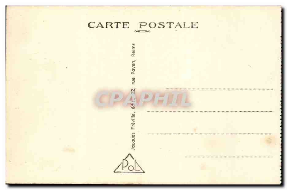 La Pompelle — Bouleversement et aspect général du Fort — Verso