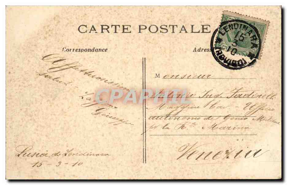 Paris - 6 - Rue Andre del Sarte - Panorama de Paris - CPA (Dufayel) — Rückseite