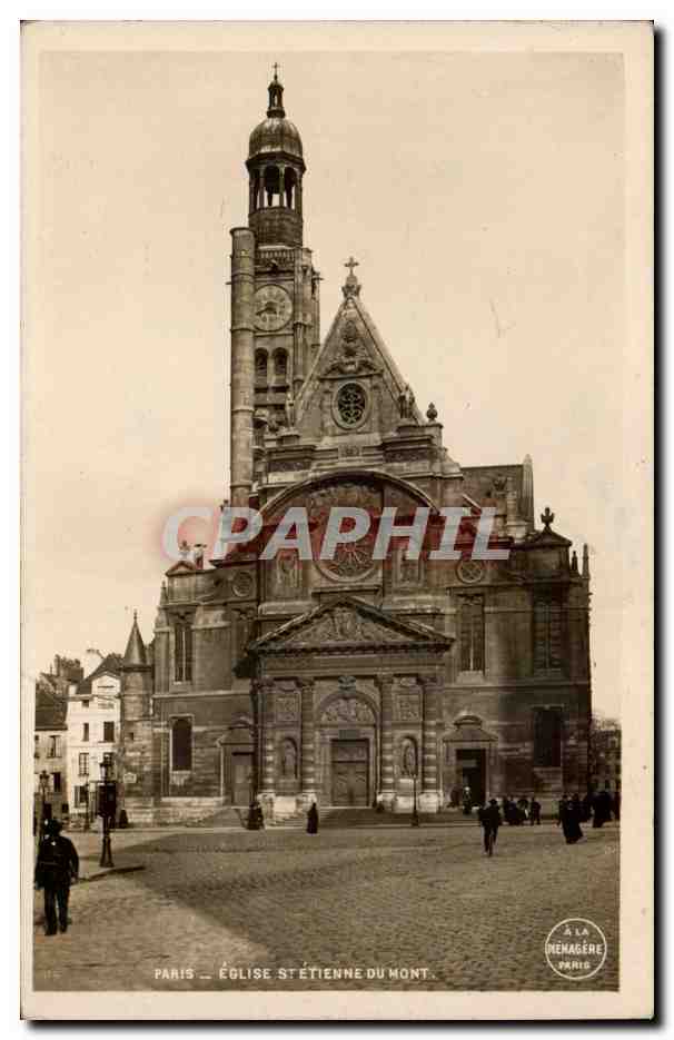 Paris - 5 Eglise Saint Etienne du Mont - CPA 