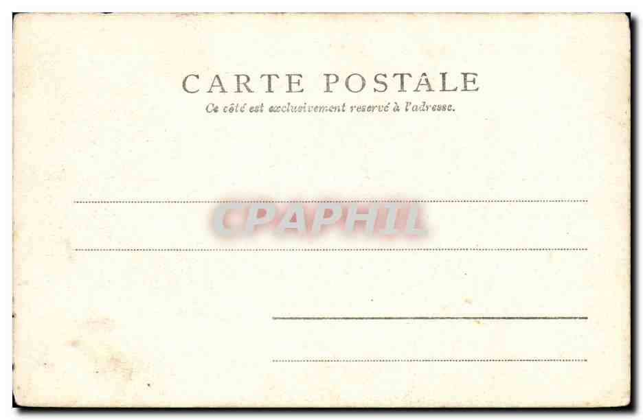 Paris - 5 - Jardin des Plantes - Les Serres CPA -  — Rückseite