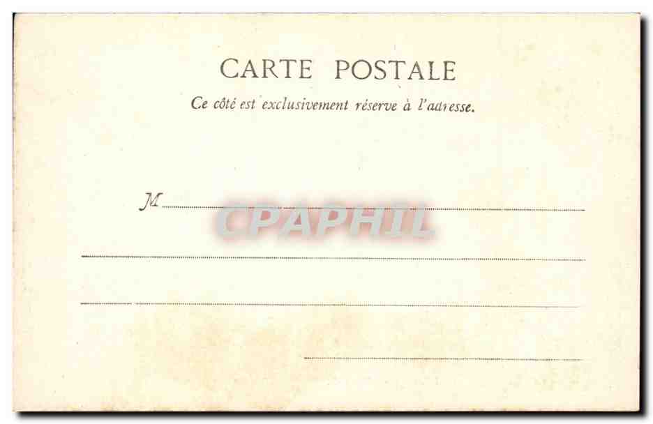 Paris - 10 Place de la Republique - CPA  — Verso