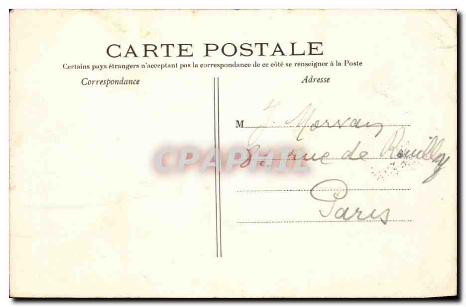 Paris - 6 - La Fontaine Carpeaux - Jardin du Luxembourg - Enfants CPA  — Rückseite