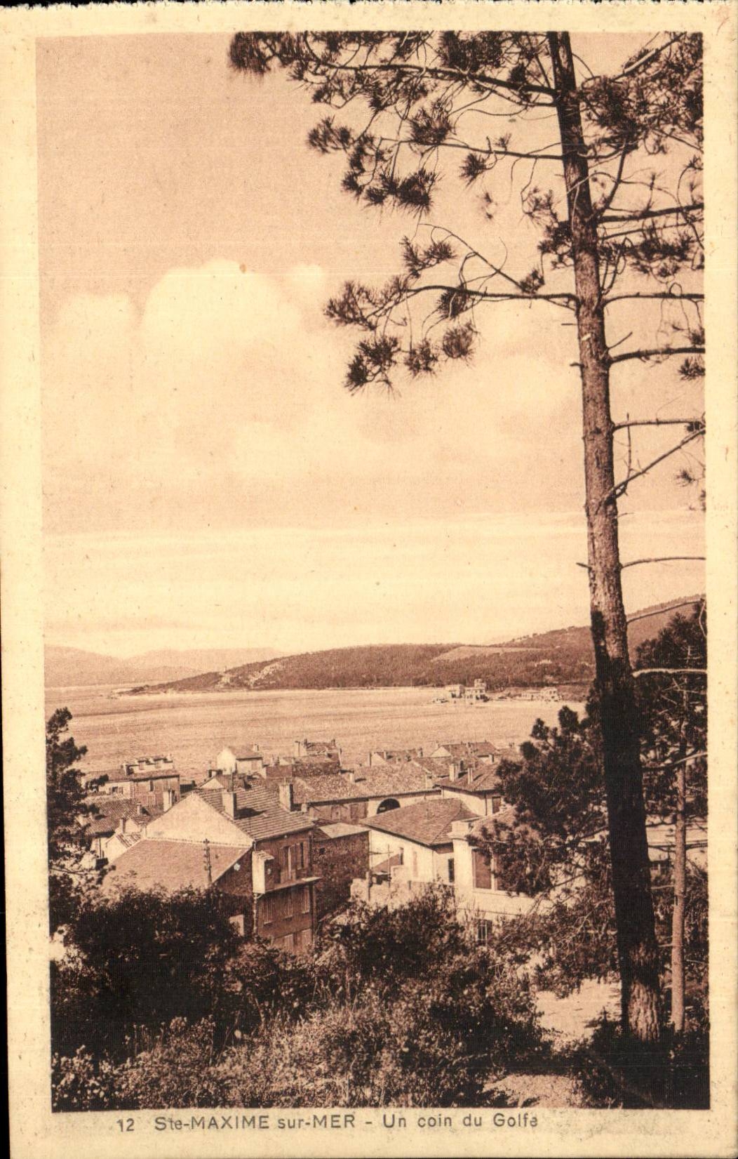 Ste Maxime sur Mer - Un Coin du Golfe - CPA 