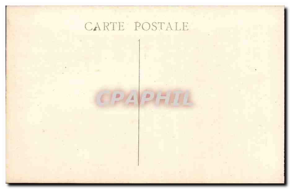 Marseille - Rue Cannebiere - lively city scene - CPA  — Rückseite