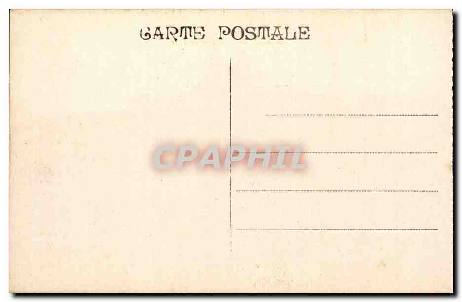 Marseille - Entree du Port - CPA  — Verso