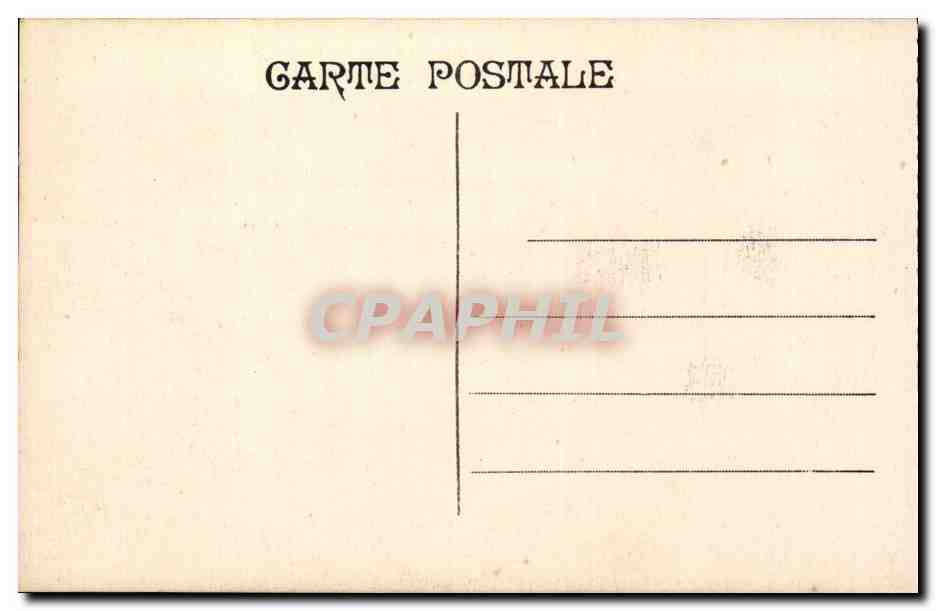 Marseille - Monument des Mobiles et les Allees - tableau - painting - art - CPA  — Rückseite