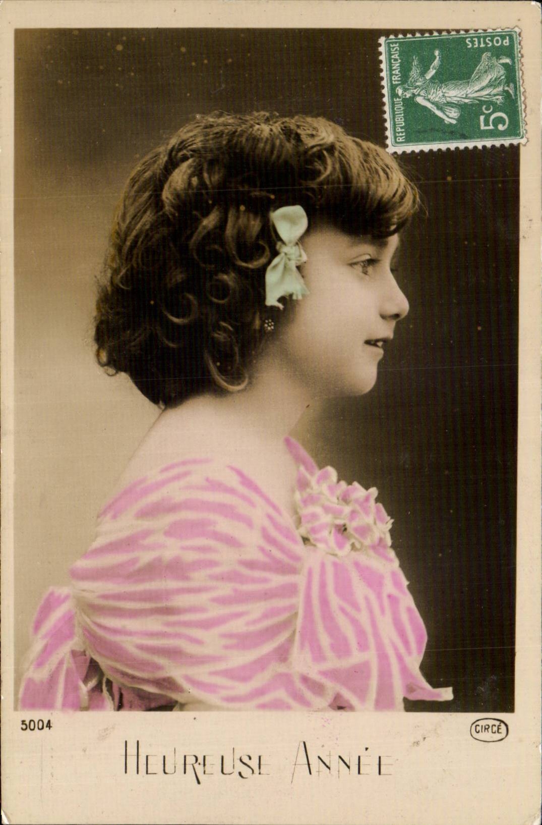 Fantaisie - Enfants - Fille - Little Girl with curly hair 