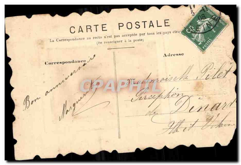 Chasseur au bord d'un lac — Mille & Bons Baisers — éditeur Mille & Bons Baisers — Verso
