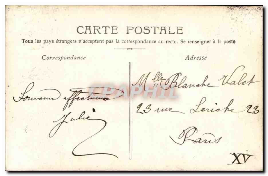 Fantaisie - Enfant - Little Girl with cherries in mouth - cerises- CPA  — Rückseite