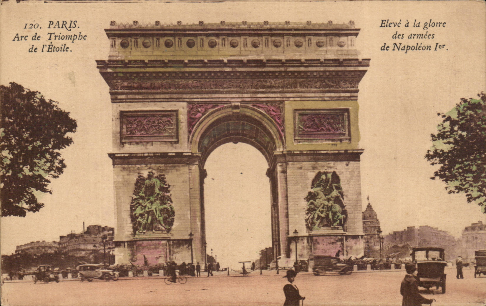 Paris - 8 - L'Arc de Triomphe de l'Etoile I - CPA 